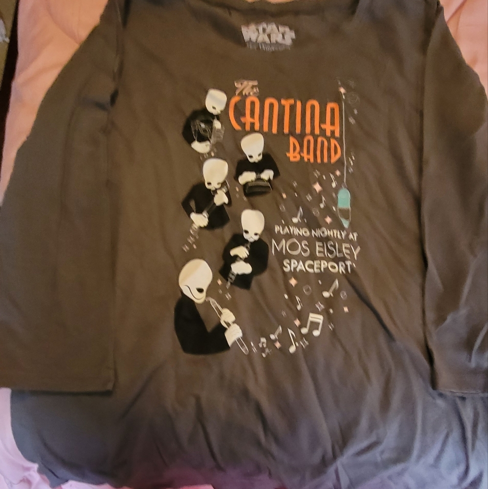 Her Universe Cantina Band 3/4 sleeve shirt, Juniors XL